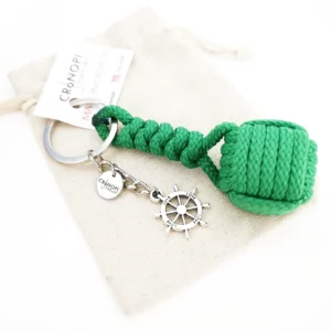 green pandul keychain